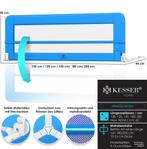 Bedhekje - 180 cm - Bedrand - Bedrail - Bedrek - Blauw - KES, Kinderen en Baby's, Verzenden, Nieuw