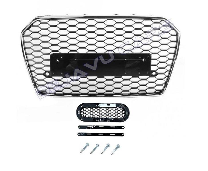 RS6 Look Front Grill voor Audi A6 C7.5 Facelift / S line S6, Auto diversen, Tuning en Styling, Ophalen of Verzenden