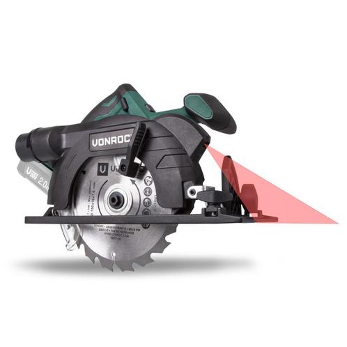 Accu cirkelzaag 20V - 150mm | Excl. accu en snellader, Doe-het-zelf en Verbouw, Gereedschap | Zaagmachines, Nieuw, Verzenden