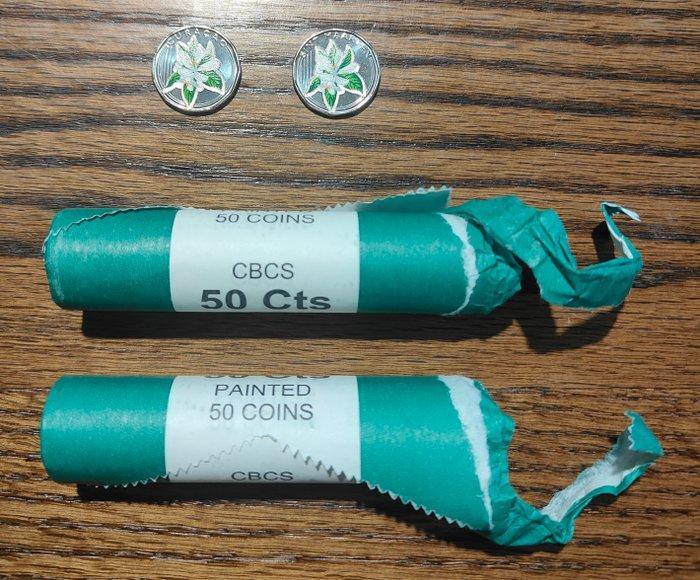 Nederlandse Antillen. 2025 - 47 stuks van elk - totaal 94, Postzegels en Munten, Munten | Nederland