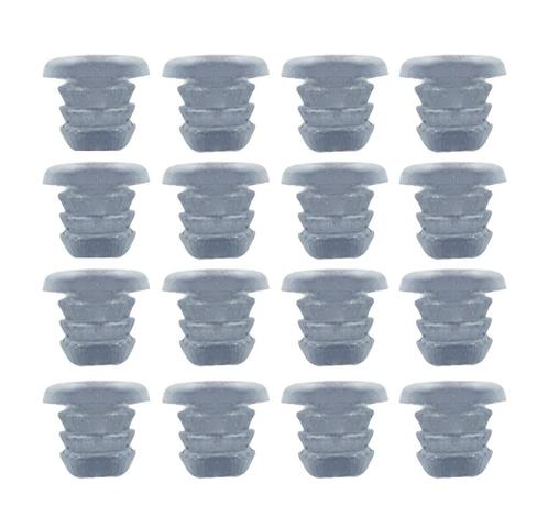 Set van 100 PVC dopjes, pluggen (binnenkant, rond, 5.0 mm,, Huis en Inrichting, Woonaccessoires | Overige, Nieuw, Ophalen of Verzenden