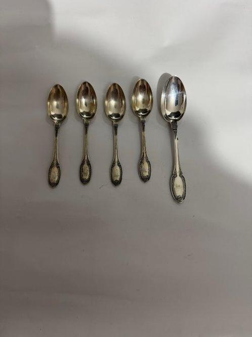 Buccellati - Theelepel (5) - Buccellati - Zilver -, Antiek en Kunst, Antiek | Goud en Zilver