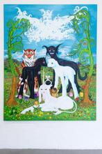 Timur Aloev - “Leaving the Eden”, Antiek en Kunst, Kunst | Schilderijen | Modern