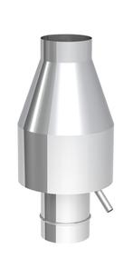 GGM Gastro | Deflectorkap - Ø 225 mm | DHJ225 | DHJ225, Doe-het-zelf en Verbouw, Ventilatie en Afzuiging, Verzenden, Nieuw