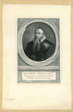 Portrait of Jacobus Trigland, Antiek en Kunst, Kunst | Etsen en Gravures