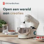 2dekans | KitchenBrothers Keukenmachine & Mixer – 6,2L, Witgoed en Apparatuur, Ophalen of Verzenden, Zo goed als nieuw