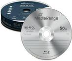 MediaRange BD-R DL 50 GB 6x Speed Cakebox 10 Stuks, Verzenden, Nieuw