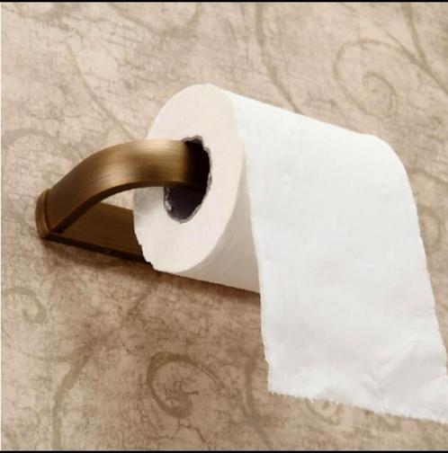 Landelijke bronskleurige wc-rol houder, Doe-het-zelf en Verbouw, Sanitair, Overige typen, Nieuw, Verzenden