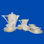 Limoges - Koffieservies (14) - Porselein - Libellula dorata