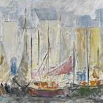 Lyne Seybel (1919-2009) - Storm in Honfleur