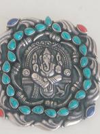 Zilveren medaillon Ganesh - Zilver - India - 21e eeuw