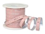 Krullint Happy Birthday  Oud Roze - 10mm, Ophalen of Verzenden, Nieuw, Overige typen