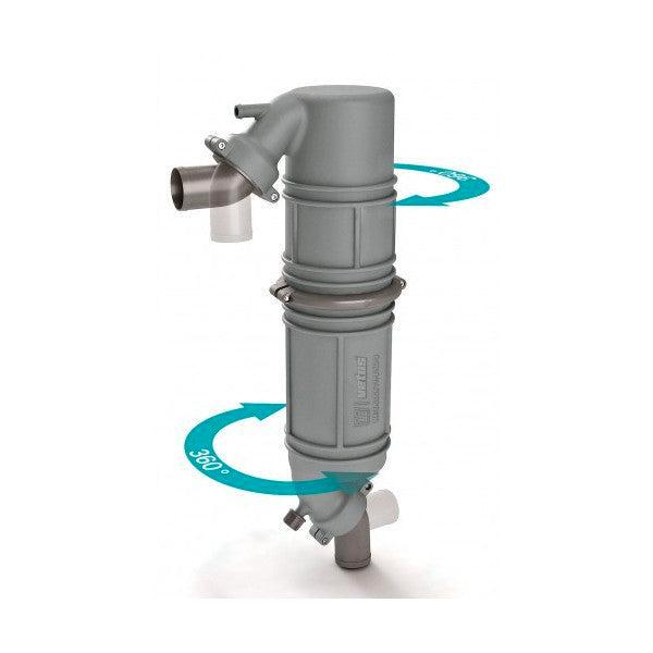 Bieden: Vetus NLGP50  Waterlock 50mm Marine Exhaust Silence, Watersport en Boten, Bootonderdelen, Motor en Techniek, Nieuw, Zeilboot of Motorboot