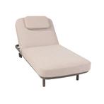 4 Seasons Milano sunbed terre with cushion and headrest, Verzenden, Nieuw