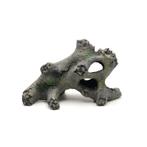 Vergrijsde boomstronk met gaten OS-297 - aquarium decoratie, Dieren en Toebehoren, Vissen | Aquaria en Toebehoren, Ophalen of Verzenden