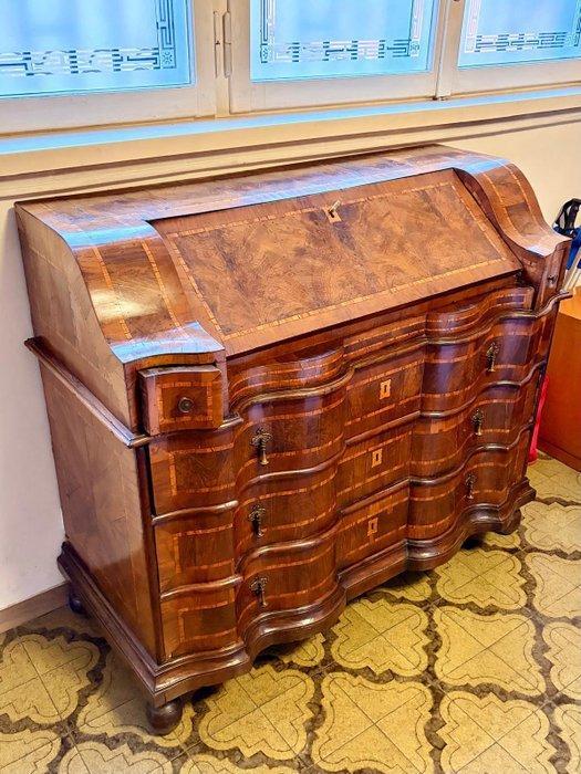 Secrétaire - Knoesthout, Kersenhout, Esdoorn, Walnoot, Antiek en Kunst, Antiek | Meubels | Stoelen en Banken