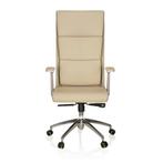 Directiestoel | Met Armleuning | Leder | Bruin | Ergonomisch, Huis en Inrichting, Bureaus, Verzenden, Nieuw