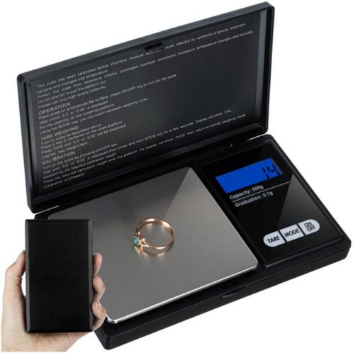 Ruhhy Zakweegschaal 500 x 0,1g – Compacte Precisieweegsch., Huis en Inrichting, Keuken | Keukenbenodigdheden, Nieuw, Ophalen of Verzenden