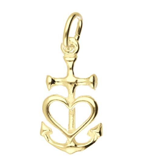Gouden Geloof-Hoop-Liefde ketting hanger - vast, Sieraden, Tassen en Uiterlijk, Kettinghangers, Verzenden