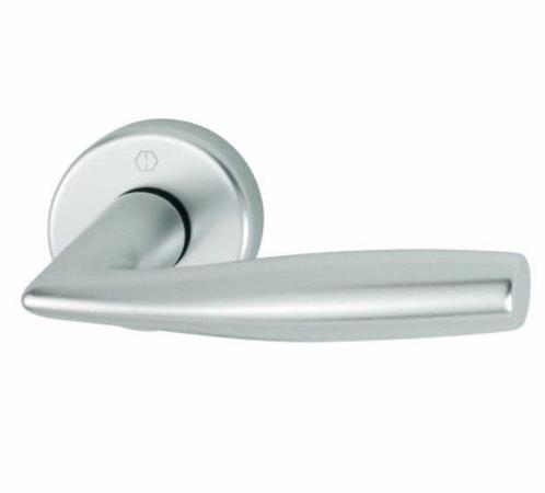 Hoppe Deurkruk / Deurklink Vitoria aluminium, Doe-het-zelf en Verbouw, Hang- en Sluitwerk, Nieuw, Ophalen of Verzenden