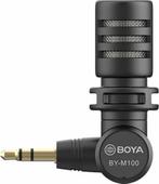 Boya Microfoon By-m110 Condensator Trrs 18 X 72 Mm Zwart, Muziek en Instrumenten, Microfoons, Ophalen of Verzenden, Zo goed als nieuw
