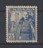 Spanje 1948/1954 - Castillo de la Mota 75, Gestempeld