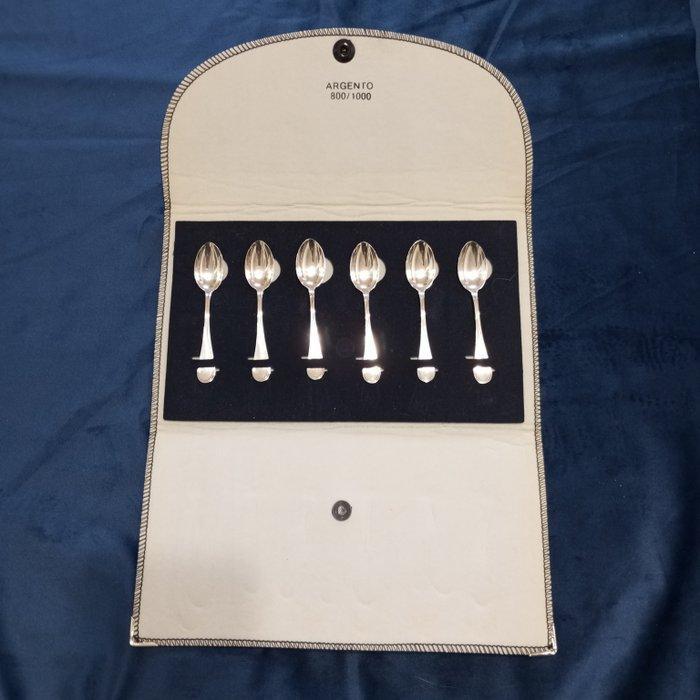 Bestekset (6) - .800 zilver, Antiek en Kunst, Antiek | Goud en Zilver