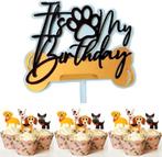 Cupcake en taart toppers Its My Barkday, Verzenden, Nieuw