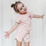 Kort broekje sweat (lt pink), Kinderen en Baby's, Kinderkleding | Maat 98, Nieuw, Meisje, Like Flo, Broek