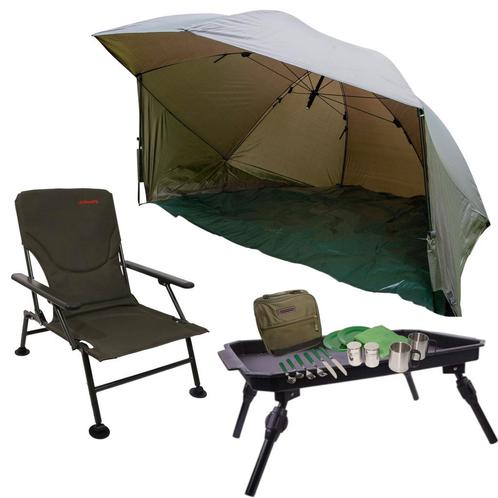 Ultimate Brolly & Comfort Chair Set, Watersport en Boten, Hengelsport | Algemeen, Nieuw, Verzenden