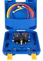 Manometer set voor R32, R410A, R407C, R134A (Gereedschap), Verzenden, Nieuw, Druk