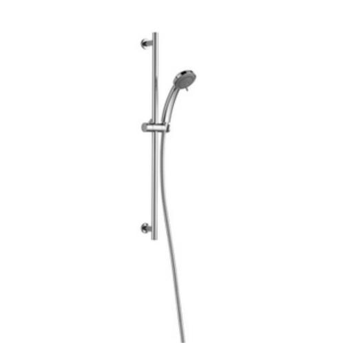 Glijstangset Plieger Luzon Met Handdouche en Doucheslang, Doe-het-zelf en Verbouw, Sanitair, Kraan, Nieuw, Chroom, Ophalen of Verzenden