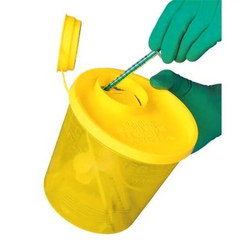 Servobox naaldencontainer - 1500 ml - 100 stuks, Diversen, Verpleegmiddelen, Nieuw, Verzenden