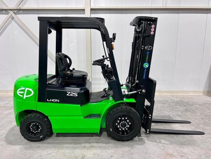 EP | Elektrische Heftruck | “Be Green Edition” | 2.500 kg, Zakelijke goederen, Machines en Bouw | Heftrucks en Intern transport