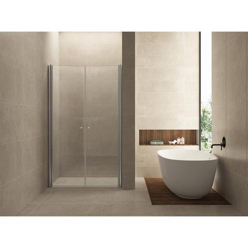 Wiesbaden Douchedeur | 2 Pendeldeuren | 100x200cm | 6mm NANO, Doe-het-zelf en Verbouw, Sanitair, Douche, Nieuw, Chroom, Ophalen of Verzenden