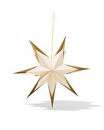 HEMA Led papieren ster 22.5x58x58cm crème, Diversen, Kerst, Verzenden, Nieuw