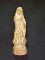 Oud-Grieks BEOTIAN Terracotta Staande Vrouw Beeld