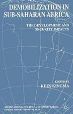 Demobilization in Sub-Saharan Africa, Kingma, K.   ,,, Boeken, Kingma, K., Zo goed als nieuw, Verzenden