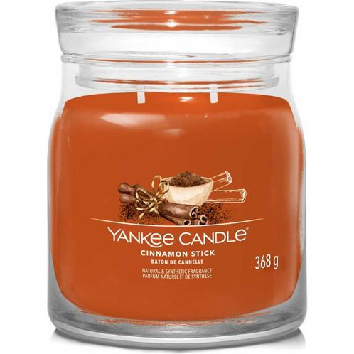 Yankee Candle Geurkaars Medium Jar Cinnamon Stick 368 gr, Huis en Inrichting, Woonaccessoires | Kandelaars en Kaarsen, Nieuw, Verzenden