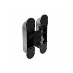 Intersteel Deurscharnier onzichtbaar 130x30mm zamak – zwart, Doe-het-zelf en Verbouw, Hang- en Sluitwerk, Verzenden, Nieuw