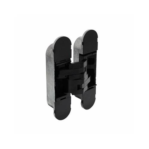 Intersteel Deurscharnier onzichtbaar 130x30mm zamak – zwart, Doe-het-zelf en Verbouw, Hang- en Sluitwerk, Nieuw, Verzenden