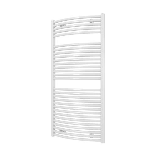 Handdoekradiator Odro gebogen 1196 x 585 mm Pergamon, Doe-het-zelf en Verbouw, Sanitair, Overige typen, Nieuw, Ophalen of Verzenden