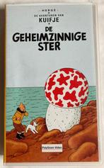 DE AVONTUREN VAN KUIFJE DE GEHEIMZINNIGE STER (VHS), Cd's en Dvd's, VHS | Film, Verzenden, Gebruikt