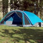vidaXL Gezinstent 6-persoons waterdicht blauw, Caravans en Kamperen, Tenten, Verzenden, Nieuw, Tot en met 2