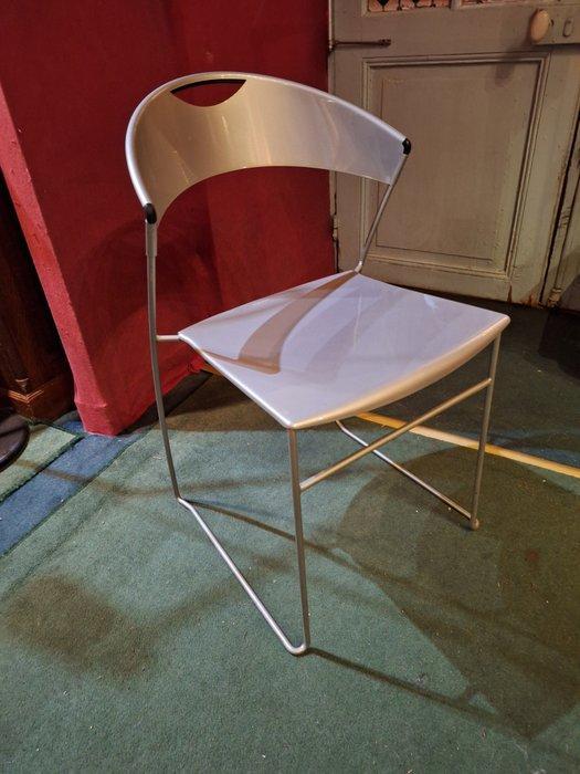 Baleri Italia - Hannes Wettstein - Stoel - Juliette - Staal, Antiek en Kunst, Antiek | Meubels | Stoelen en Banken