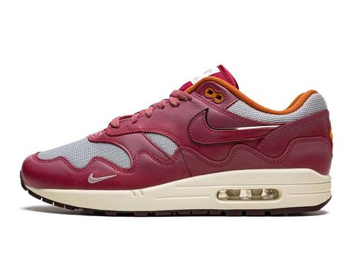 Nike Air Max 1 Patta Waves Rush Maroon - Maat 43 EU, Kleding | Heren, Schoenen, Ophalen of Verzenden