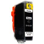 Huismerk Canon CLI-521BK cartridge zwart met chip, Nieuw, Huismerk, Verzenden