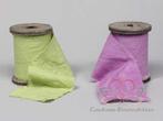 Lint linnen jute fabric ribbon 8. 5 cm. 3 meter pink !, Nieuw, Ophalen of Verzenden