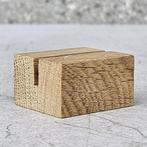 HOCHO Eikenhouten Mini Kaartenhouder 34 mm – Stijlvolle e., Huis en Inrichting, Ophalen of Verzenden, Nieuw