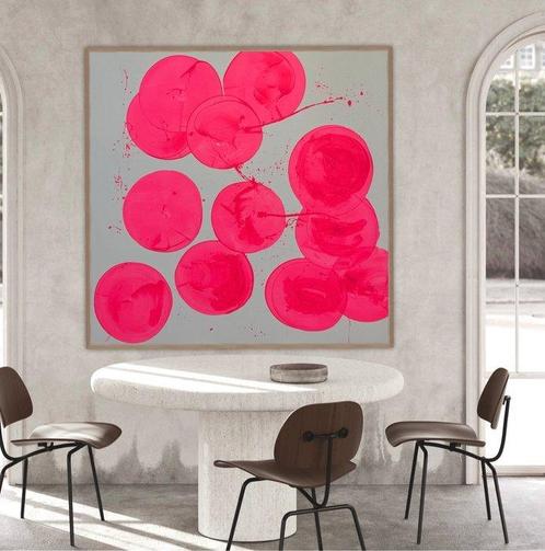 Stefanie Raus - Pink 516 XXL, Antiek en Kunst, Kunst | Schilderijen | Modern
